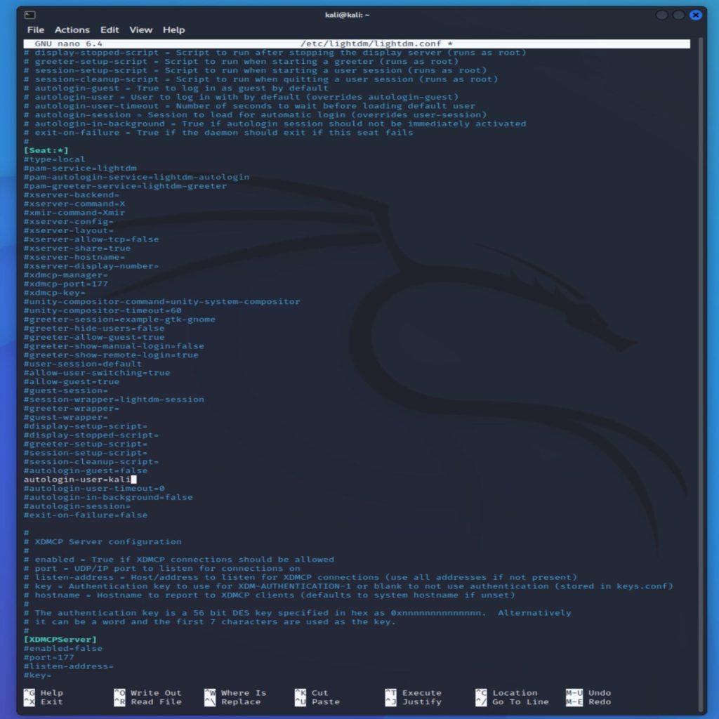 How To Enable Autologin In Kali Linux - By G7RDX
